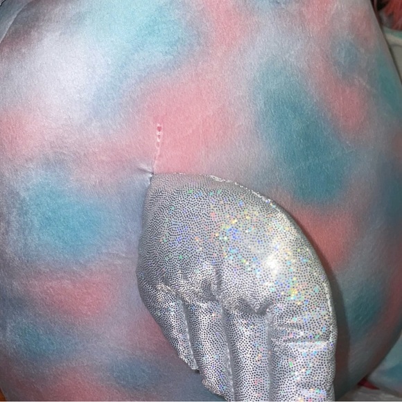 Lamb Unicorn Winona Squishmallow Tie Dye Colorful Soft Pillow - Picture 7 of 9